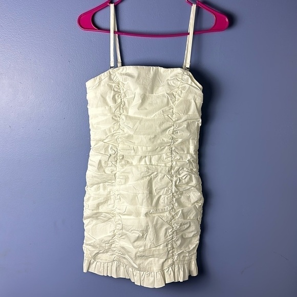 NWT Forever 21 Ruch Bodycon Mini Tube Dress Size Small - Picture 1 of 8